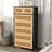 Kirklan 7 Drawer Storage Chest, Black/Nature-942523414