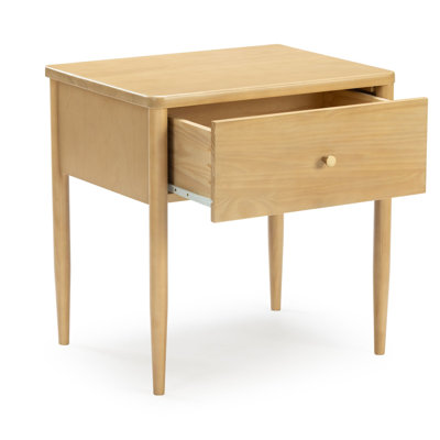 Jacelyn 1 Drawer Nightstand, Blonde