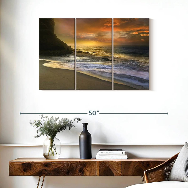 Gillard Morning Fire, 24" H x 38" W