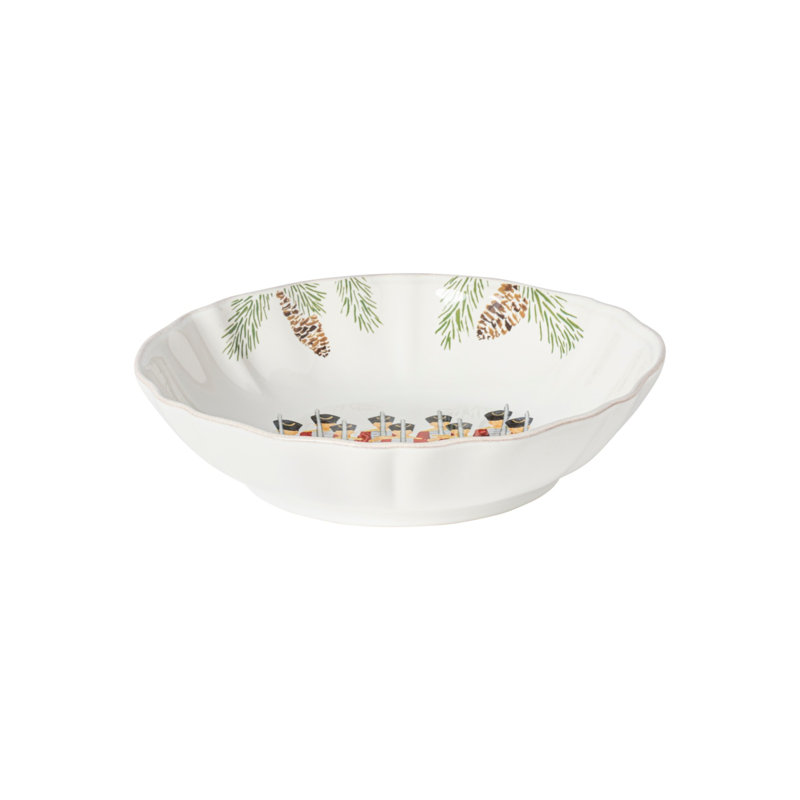 Fine Stoneware Pasta Bowl
