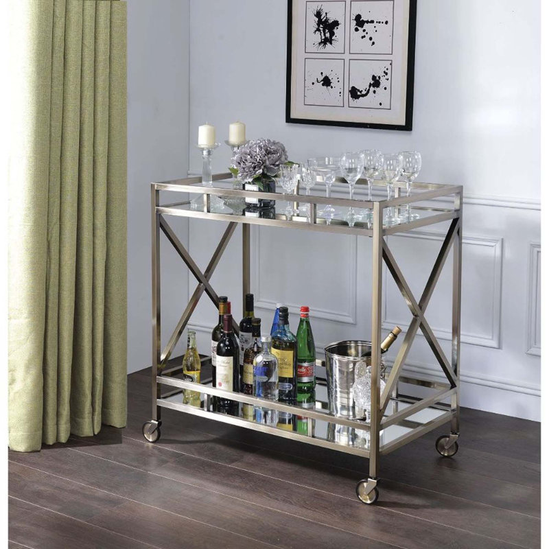Metal Bar Cart