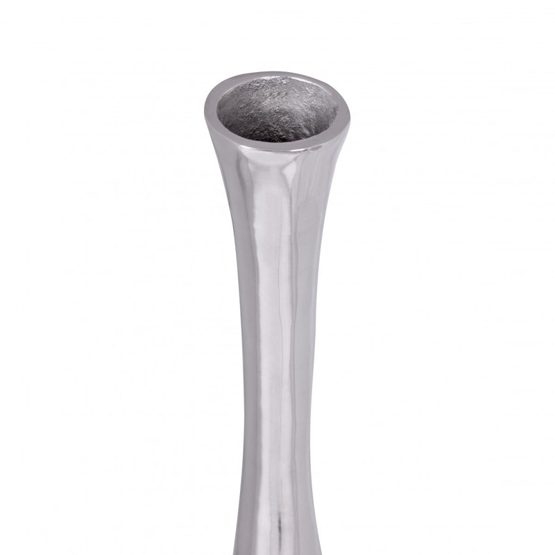 Miera Metal Floor Vase, 75cm H x 12cm W x 12cm D