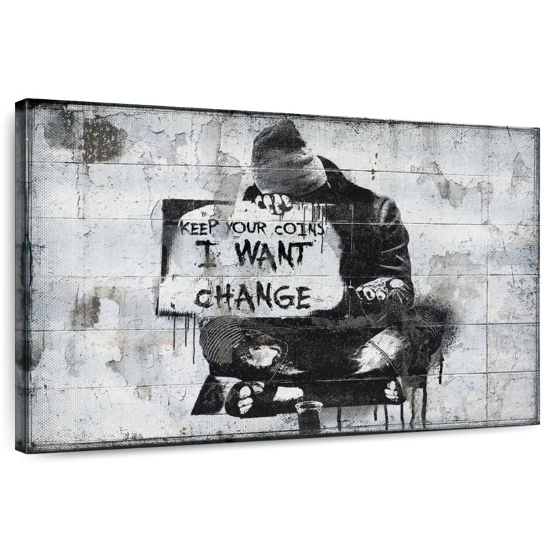 Kiahanna I Want Change, 34" H x 51" W