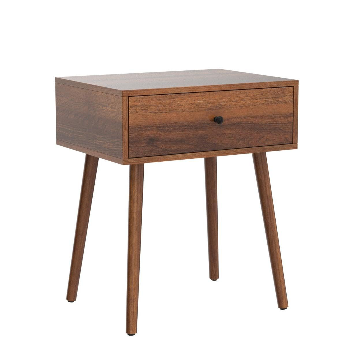 Oliver Mid Century Bed Side Table Wayfair Canada