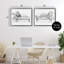 Ensemble de cadres flottants 2 pièces Lounging Jungle Beasts, design par Victoria Barnes-1412134499-1412134498