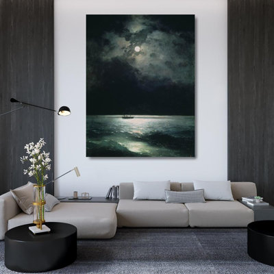 The Black Sea at night