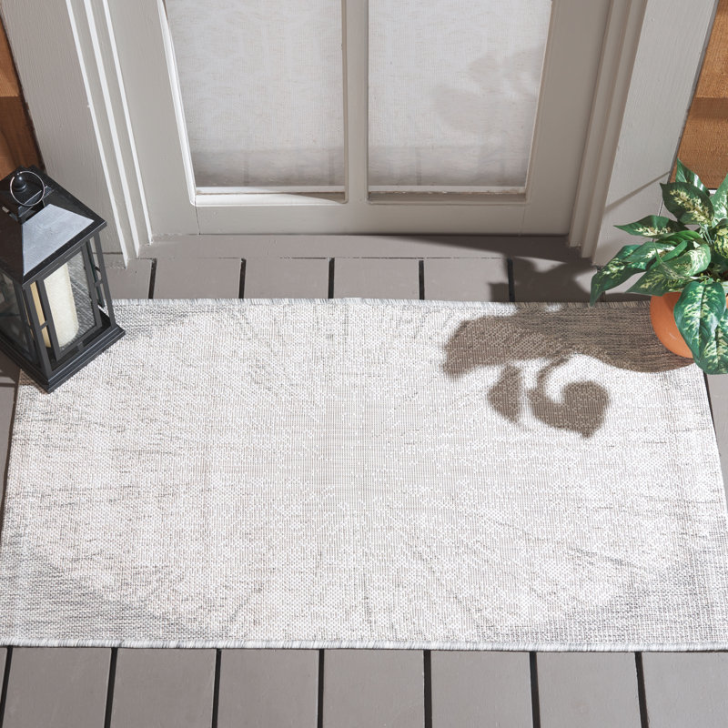 Tapis intérieur / extérieur Damire Performance Abstract, Rectangle 2 pi x 3 pi 7 po