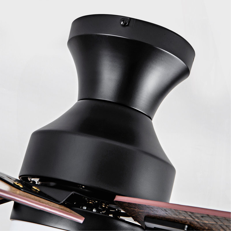 Hot Ventilateurs de plafond avec lumières, ventilateur de plafond à profil bas de 42 pouces avec lumière et télécommande, montage encastré, réversible, 3CCT, à intensité variable, silencieux, ventilateur de plafond noir pour la chambre à coucher, utilisation intérieure / extérieure