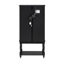 Vitrine lumineuse avec espace de rangement ouvert-1200554901