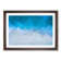 Edge of the Ocean in the Maldives in Abstract - Picture Frame Graphic Art Print