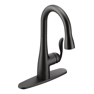 Moen Arbor One Handle High Arc Pulldown Bar Faucet with Reflex Technology