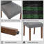 Chaise parsons capitonnée en lin rembourré-1032295277