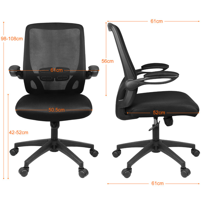 Chaise de bureau noir