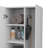 Halifax 2-Door Rectangle Closet Pantry White-108508050