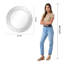 Miroir mural rond en biseau moderne Meira