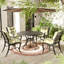 Coussins de chaise d'extérieur et de patio 5 po Wynee-36533972-36533986