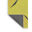 Tapis de zone jaune à motif-891040356