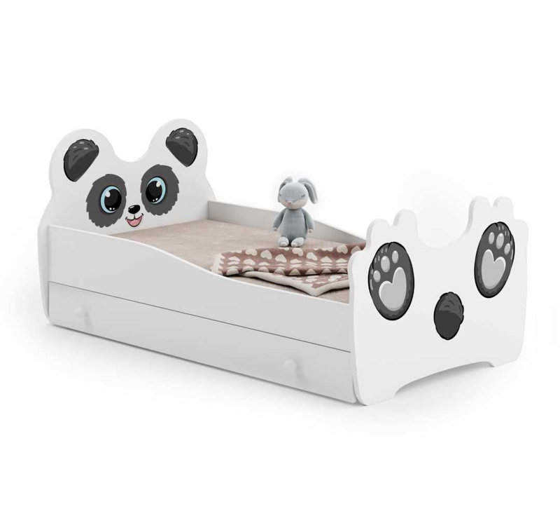 Standard Bed Frame with Storage Included, Cot Bed / Toddler (70 x 140cm)