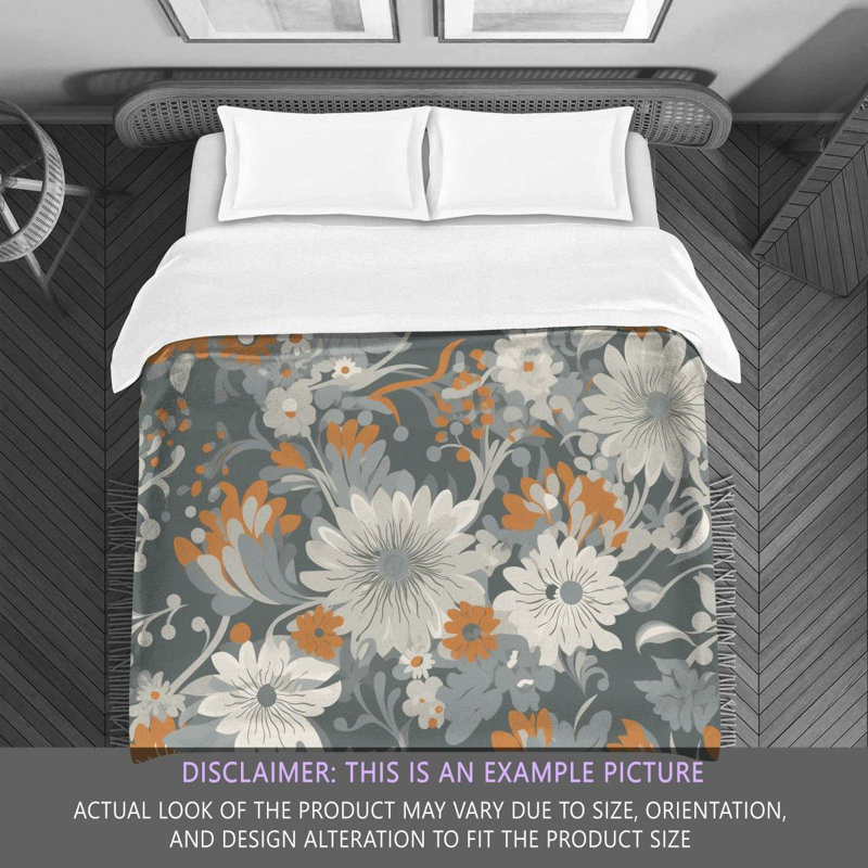Floral Comforter, Twin Comforter