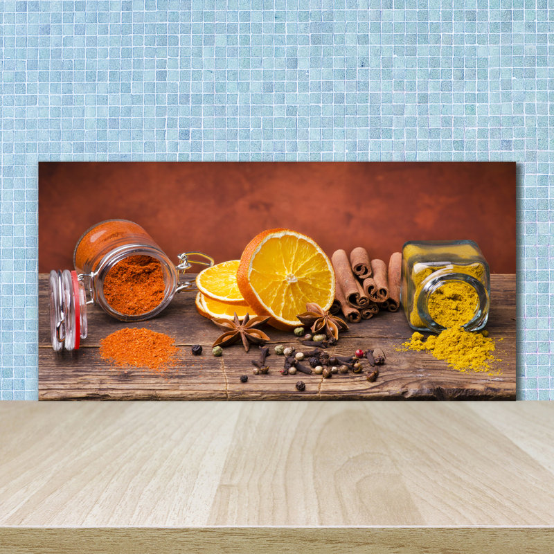 Lunell 50cm W x 100cm L Glass Peel and Stick Panel
