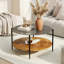 Table basse à double couche-341072589