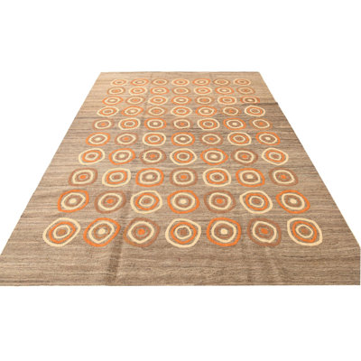 Tapis brun 7 x 10 Pinkerton