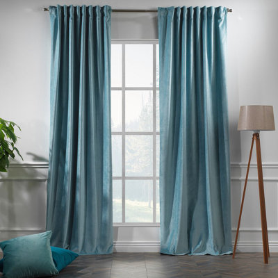 Panneau simple décoratif extra large en velours mat sur mesure