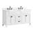  Rojmen 60'' Freestanding Double Bathroom Vanity with Engineered Stone Top