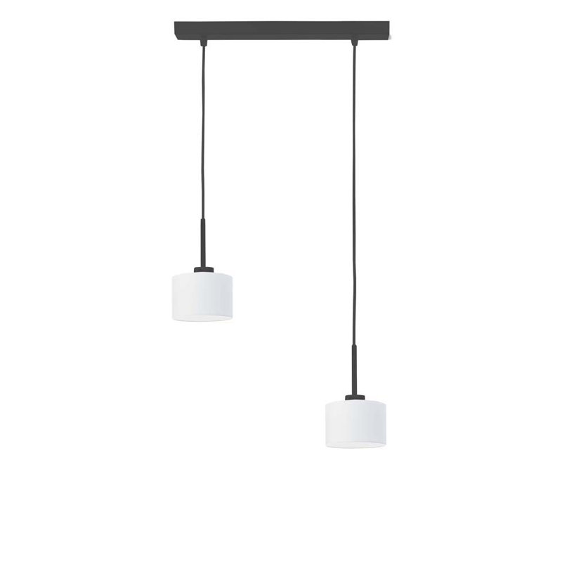 Gurganious 2 - Light Kitchen Island Pendant, White, Black