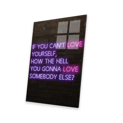 " If You Can't Love Yourself Rupaul Neon " by FisherCraft