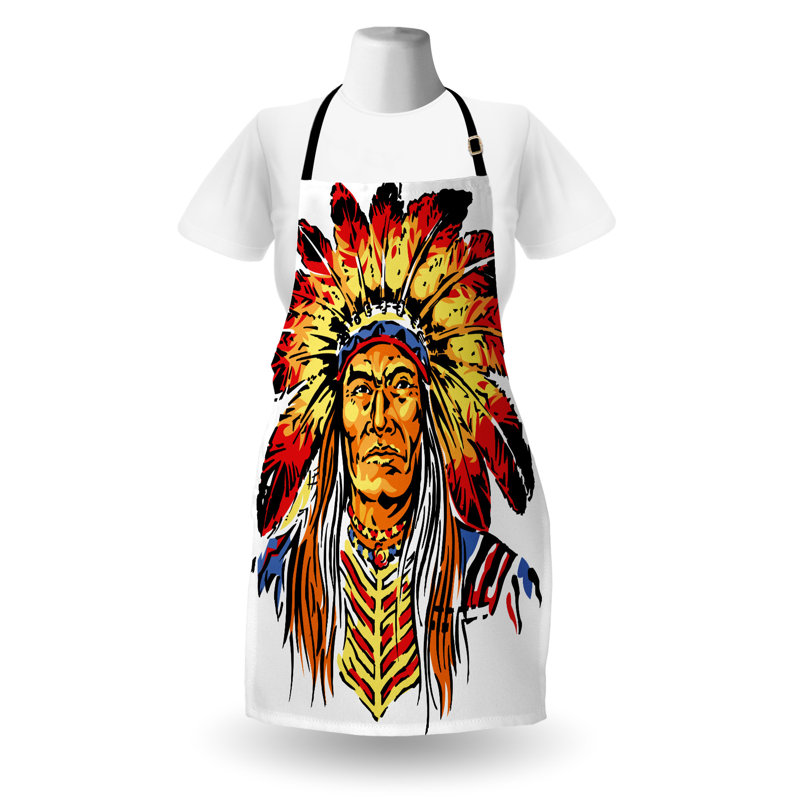 No Pattern Bib Apron