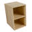 12 Inch Small Wall Mounted Storage Shelves, Bathroom Storage, Plywood, American White Oak-1458605341