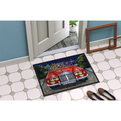 Tapis intérieur ou extérieur Westie A Winter's Night 24X36 PPP3276JMAT_Dog