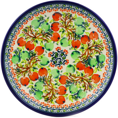 Apple Orchard Polish Pottery 8" Plate