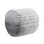 16,27 po Largeur du produit Pouf cylindrique avec plancher antidérapant et housse en tissu chenille moderne