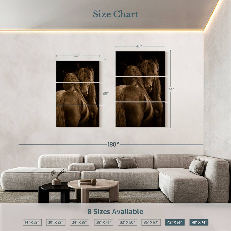 Brampt Tenderness I, 74'' H X 48'' W