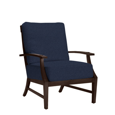 Croquet Wrought Outdoor Lounge Chair