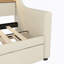 Lit de jour avec trundleupholsted Lit de jour avec station de charge et DEL-304071431