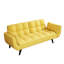 57 po jaune pour la chambre à coucher et le salon, deux, rembourré d'éponge, poids de 73,22 lb, bois massif et cadre de table artificiel 57 po, petits espaces confortables, mélange, rembourrage, postures réglables, séduisant-133044545