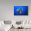 Art mural sur toile tendue - Barathieu Gabriel «Poisson-lion» pour décoration de salon, de chambre à coucher ou de bureau - 30 x 47-30316109
