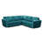 Teal is out of stock selected