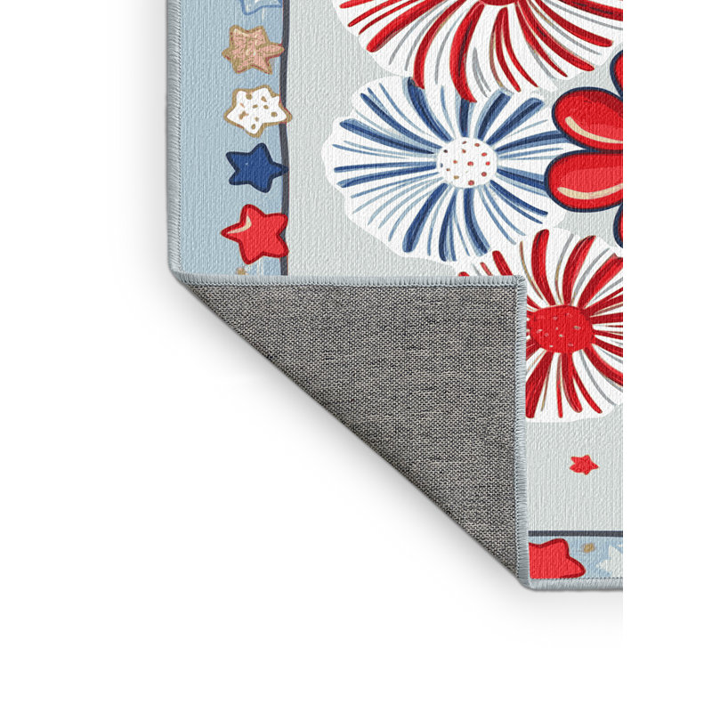 Tapis de fête des Fêtes Ginza Six, Tapis de couloir 2 pi x 4 pi