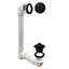 Ensemble de drain de baignoire en PVC 1-1 / 2 "x 12" avec trop-plein à deux trous avec trop-plein-134282290-37145638