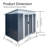 Outdoor Storage Sheds 6Ftx4ft Pent Roof Grey-121499276-121499275