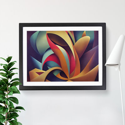 XH1022-8728X Surrealism Abstract Art Vol.1 1 Piece Single Picture Frame Wall Art