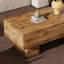 Cette table basse rectangulaire moderne présente une couleur élégante, ce qui en fait un ajout idéal à tout salon ou appartement