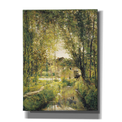 Sunlit Stream par Stellar Design Studio - impression sur toile tendue