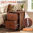 Solid Pine Nightstand Painted Finish 2 Drawers 17.7 Inch W-973493399