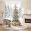 Sapin de Noël pré-éclairé givré Johvan-910065906
