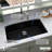 Karran Undermount Quartz Composite 32'' X 19-1/2'' Single Bowl Kitchen Sink-35699384
